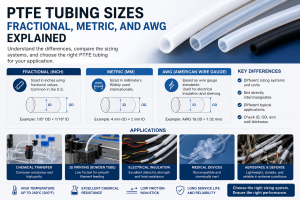 PTFE Tubing Sizes-Fractional, Metric, and AWG Explained