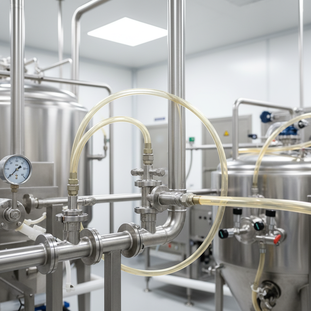 PVDF tubing for food and beverage equipment