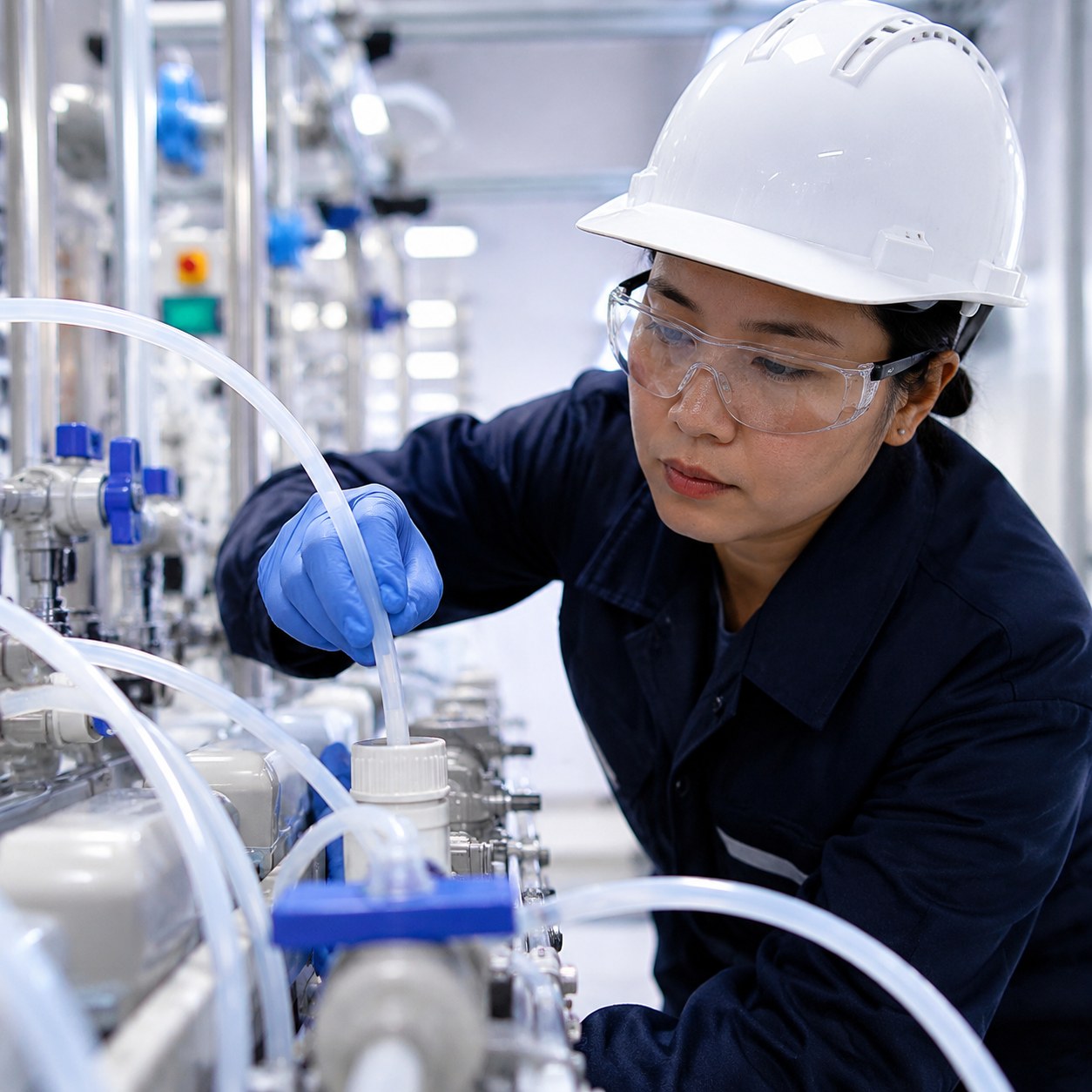 Application review for chemical processing tubing