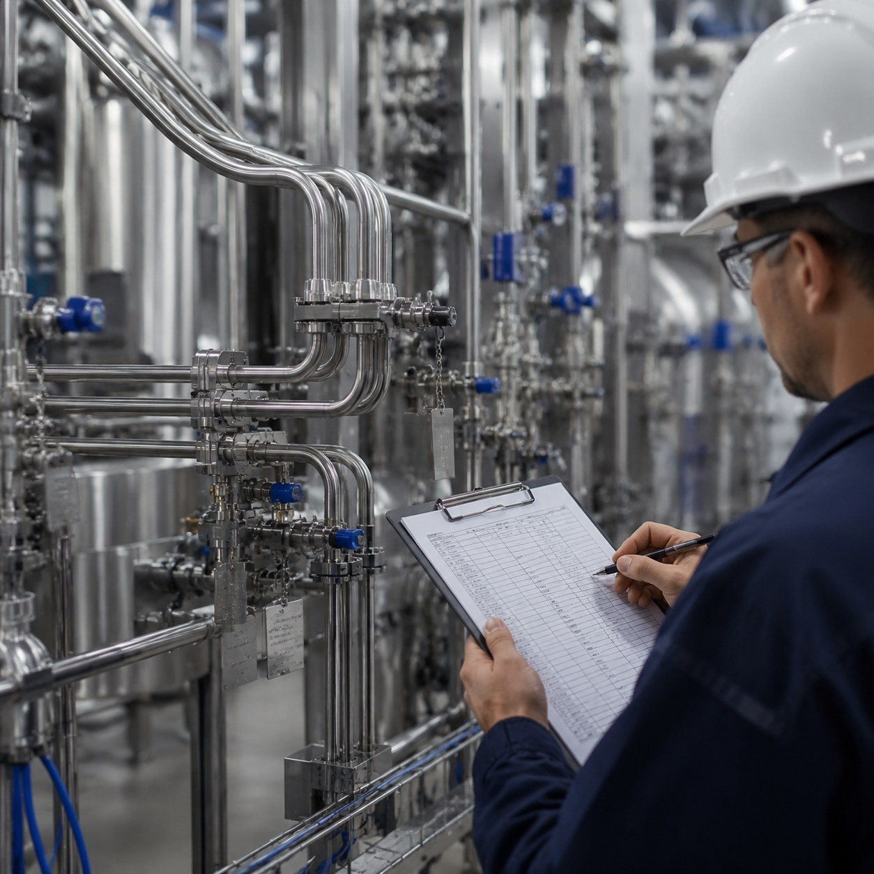 Documentation traceability for chemical processing tubing
