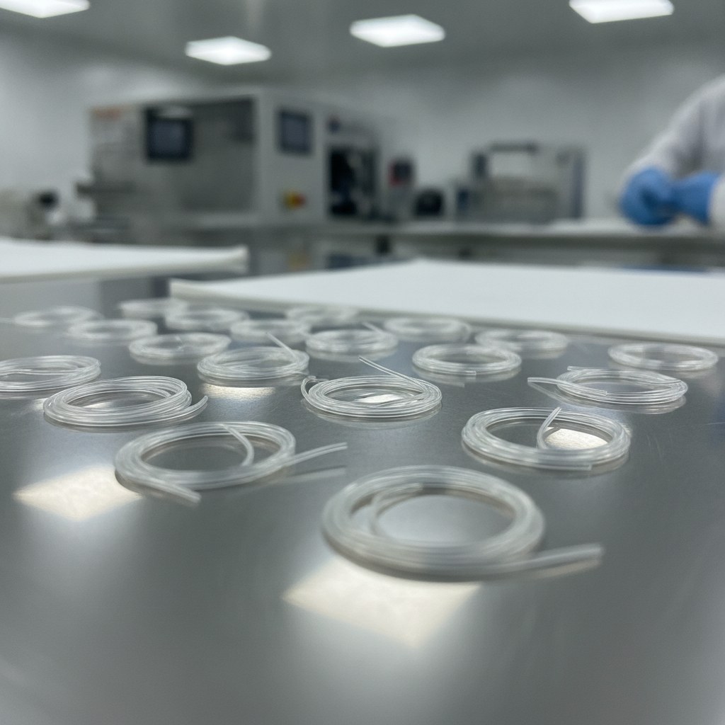FEP capillary tubing for low-volume fluid paths