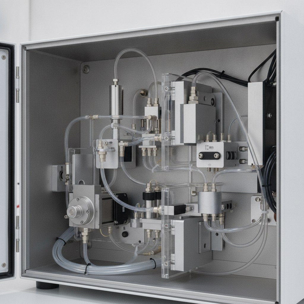 Laboratory FEP tubing for analytical instruments and reagent routing