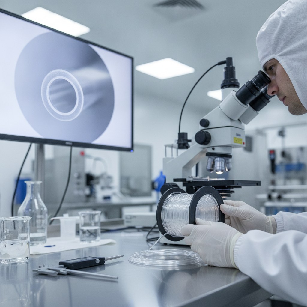 Custom micro PTFE tubing for precision instruments