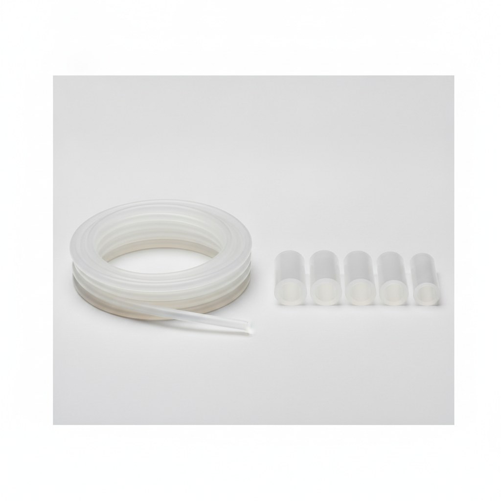 Standard wall PTFE tubing with balanced bore and wall thickness proportions